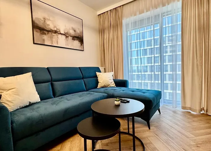 Apartament Silesia Prime Global 20 Piętro Wi-fi Widok Garage Centrum *